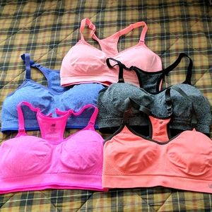 NB New Balance Stretchy Athletic Sports Bra SIZE LARGE